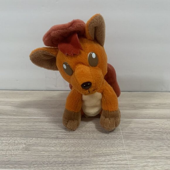 Vintage 1998 Applause Pokemon Vulpix Plush Cute Eyes - Picture 1 of 7